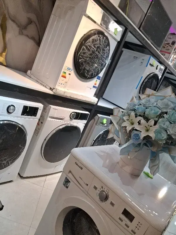 لباسشویی ۸ کیلو اکبند پلمپ هاردستون کُره ای|ماشین لباسشویی و خشک‌کن لباس|تهران, جوادیه تهرانپارس|دیوار