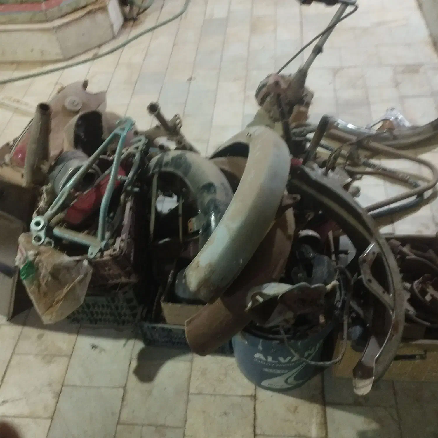 لوازم یاماها ۱۰۰کاوازاکی ۱۲۵|قطعات یدکی و لوازم جانبی|یزد, |دیوار