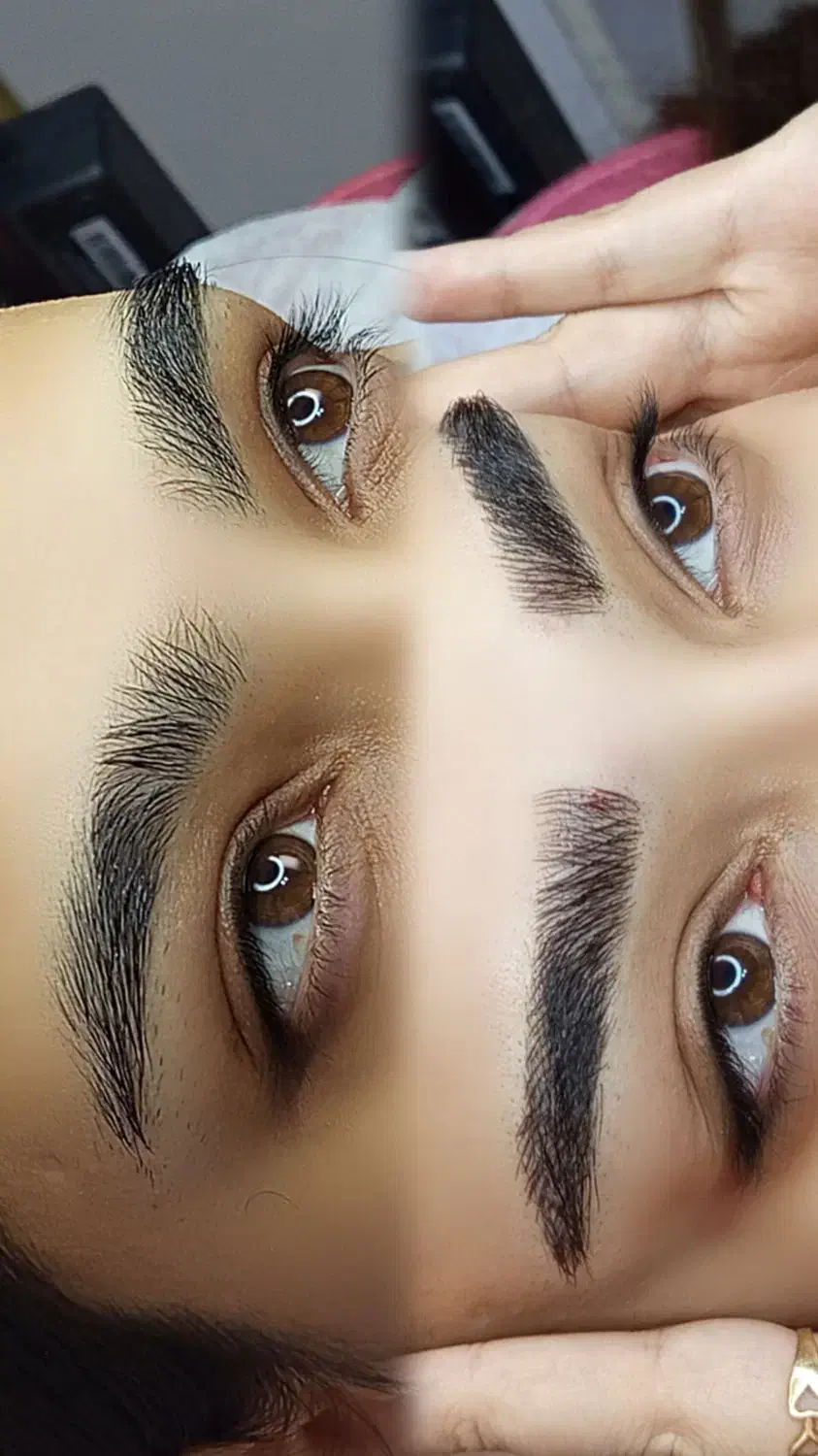 انجام خدمات آرایش دائم در لاین ابرو و لب|خدمات آرایشگری و زیبایی|تاکستان, |دیوار