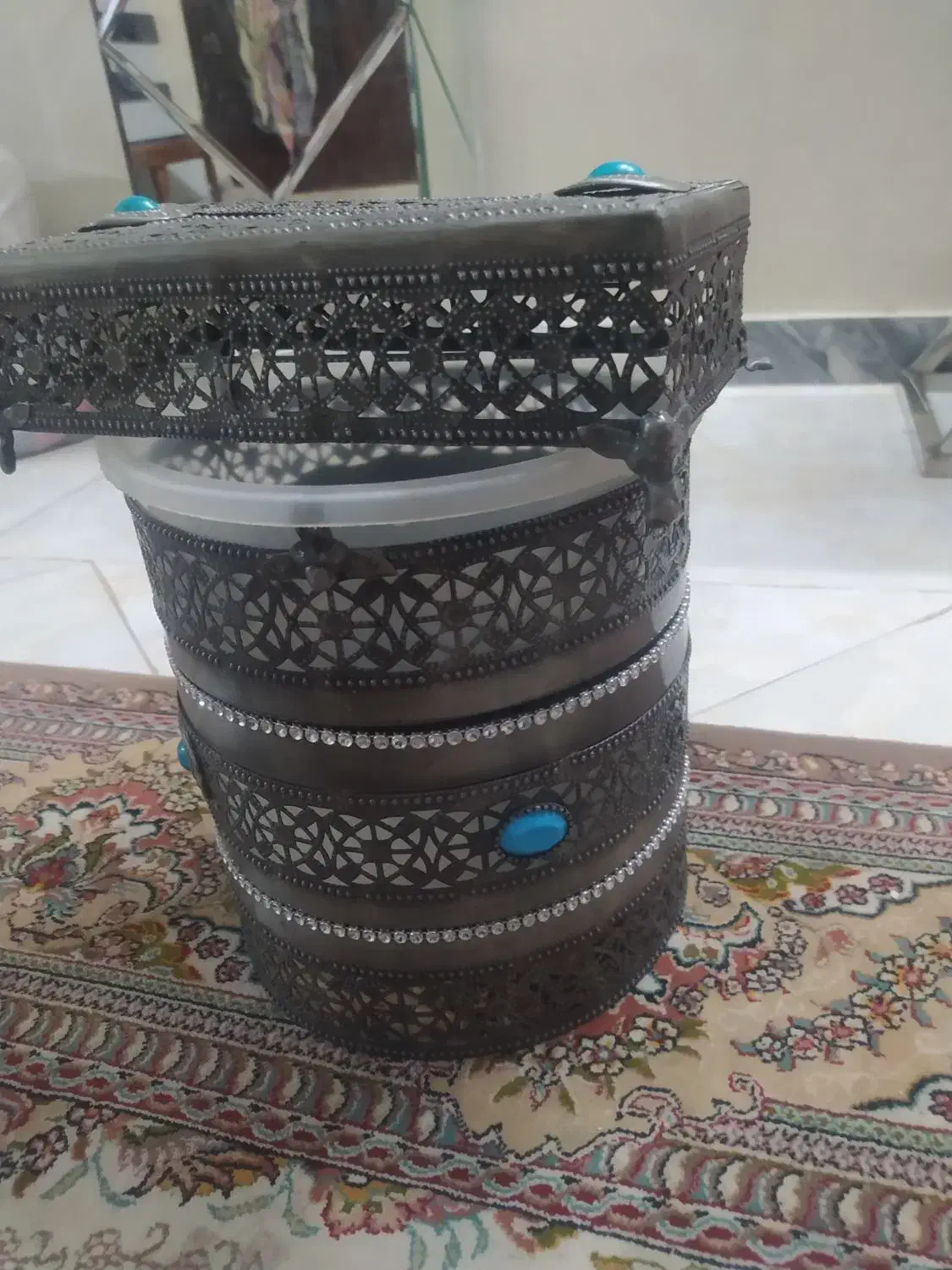 سطل زباله و جا دستمال کاغذی|صنایع دستی و سایر لوازم تزئینی|تهران, گمرک|دیوار