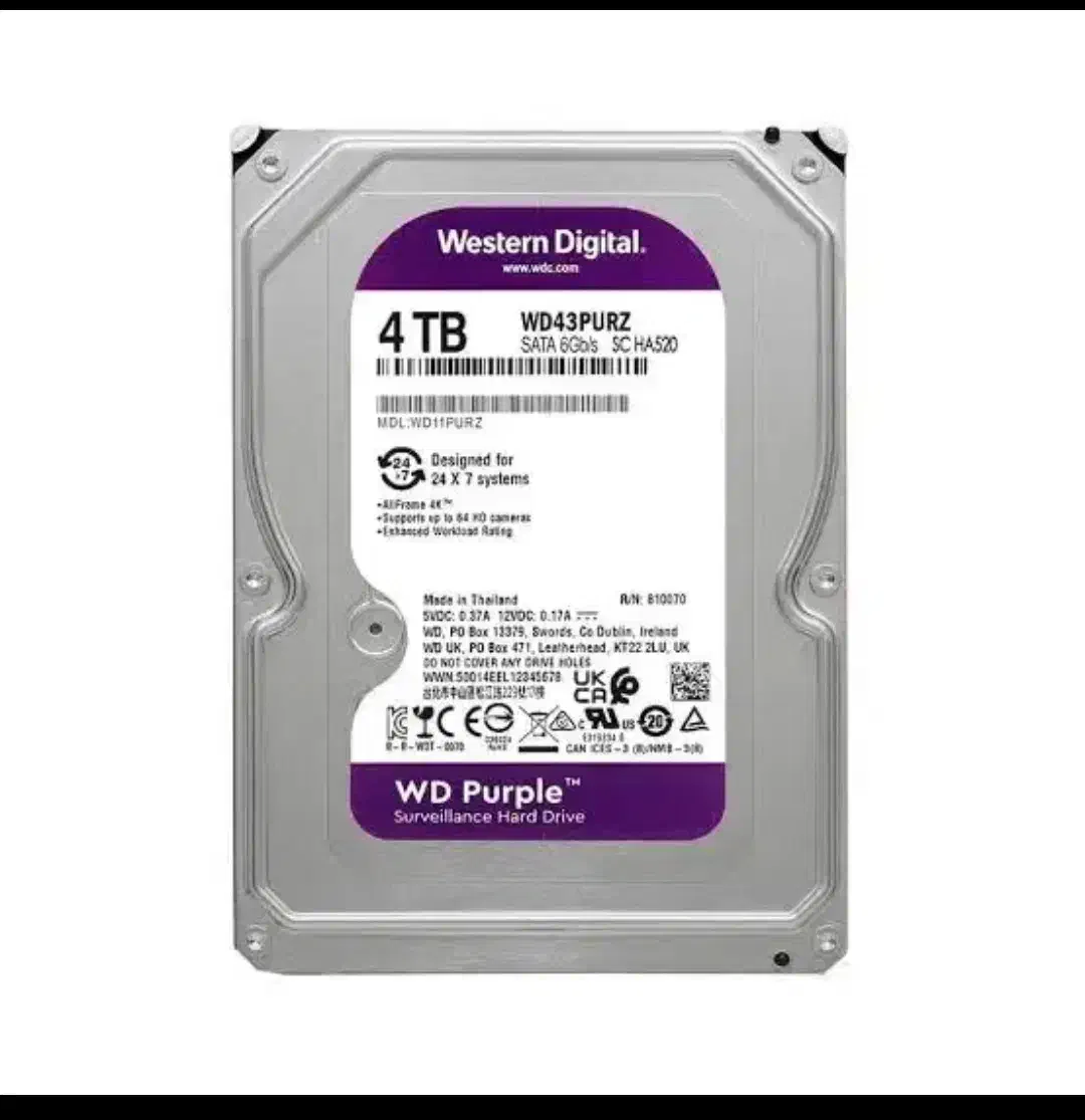 هارد ۴ گیگ اینترنال وسترن|قطعات و لوازم جانبی رایانه|مشهد, چهارچشمه|دیوار