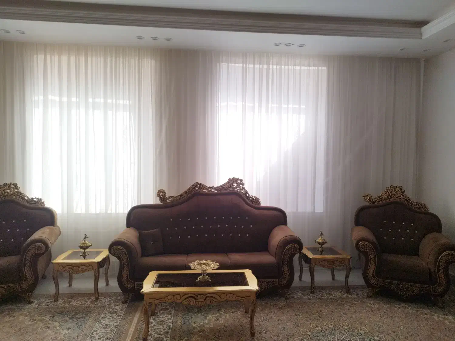 مبل 8نفره|مبلمان خانگی و میز عسلی|تربت‌حیدریه, قائم|دیوار