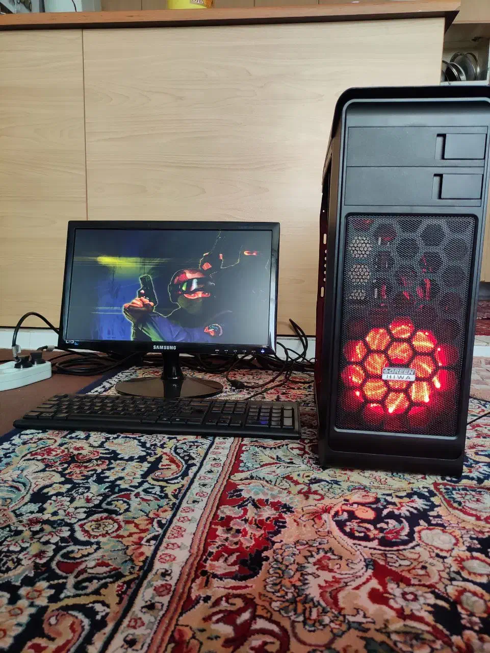 کیس فوتوشاپ گیمینگ 8 هسته ای CORE i7 با گرافیک 16|رایانه رومیزی|زنجان, |دیوار