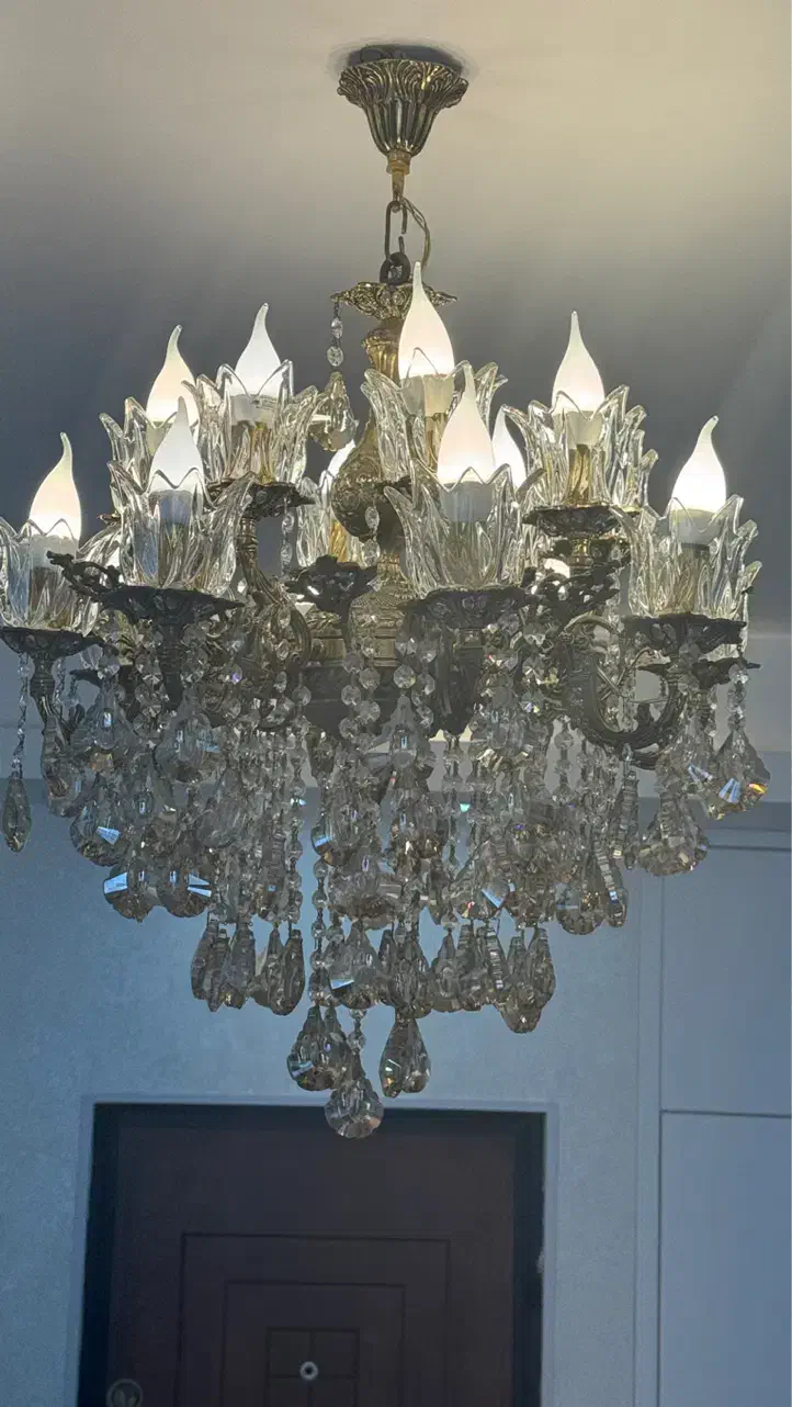 ۲ عدد لوستر ۸ شاخه|لوستر و چراغ آویز|قزوین, |دیوار