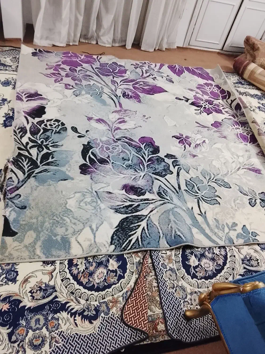 قالی|فرش|مشهد, مصلی (کارمندان اول)|دیوار