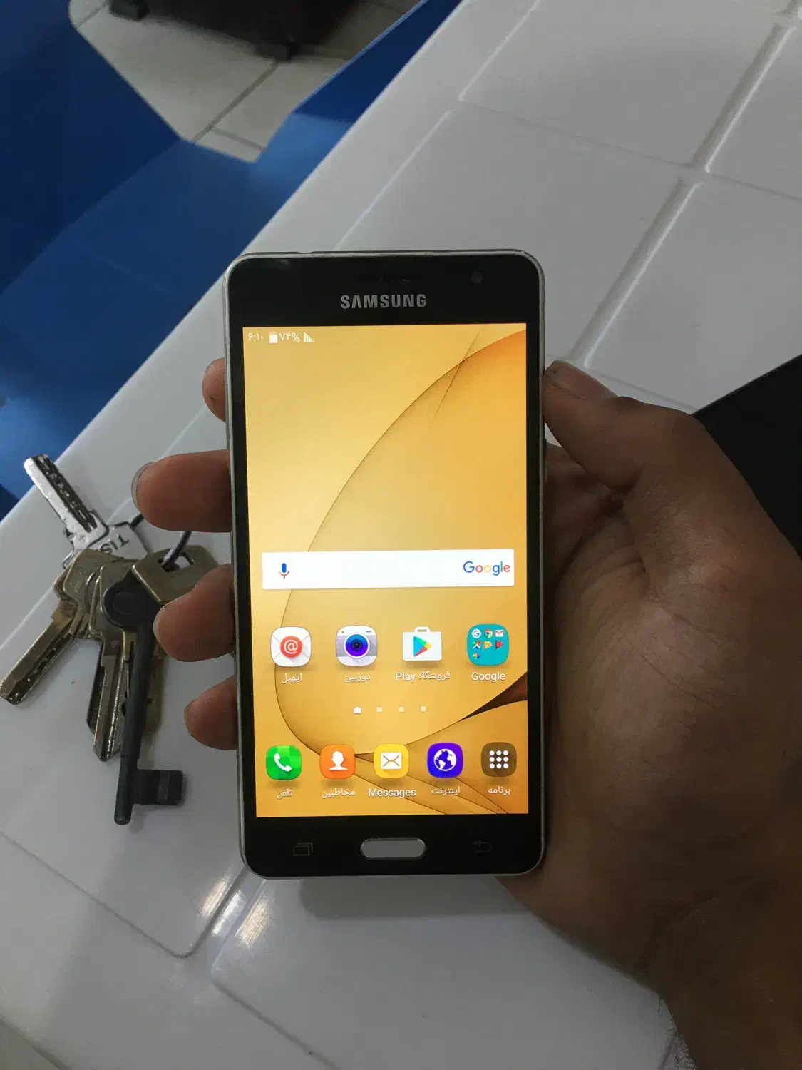 گوشی سامسونگ a3 2016|موبایل|مشهد, چهاربرج|دیوار