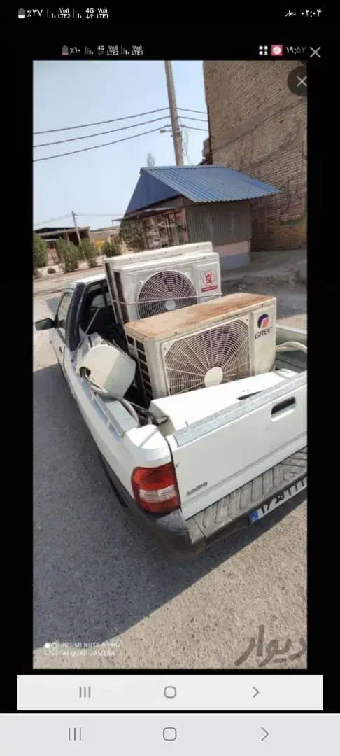 خریدار کولر میخریم انواع پنل کولرمیفروشیم|کولر گازی و فن‌کوئل|اهواز, سپیدار|دیوار