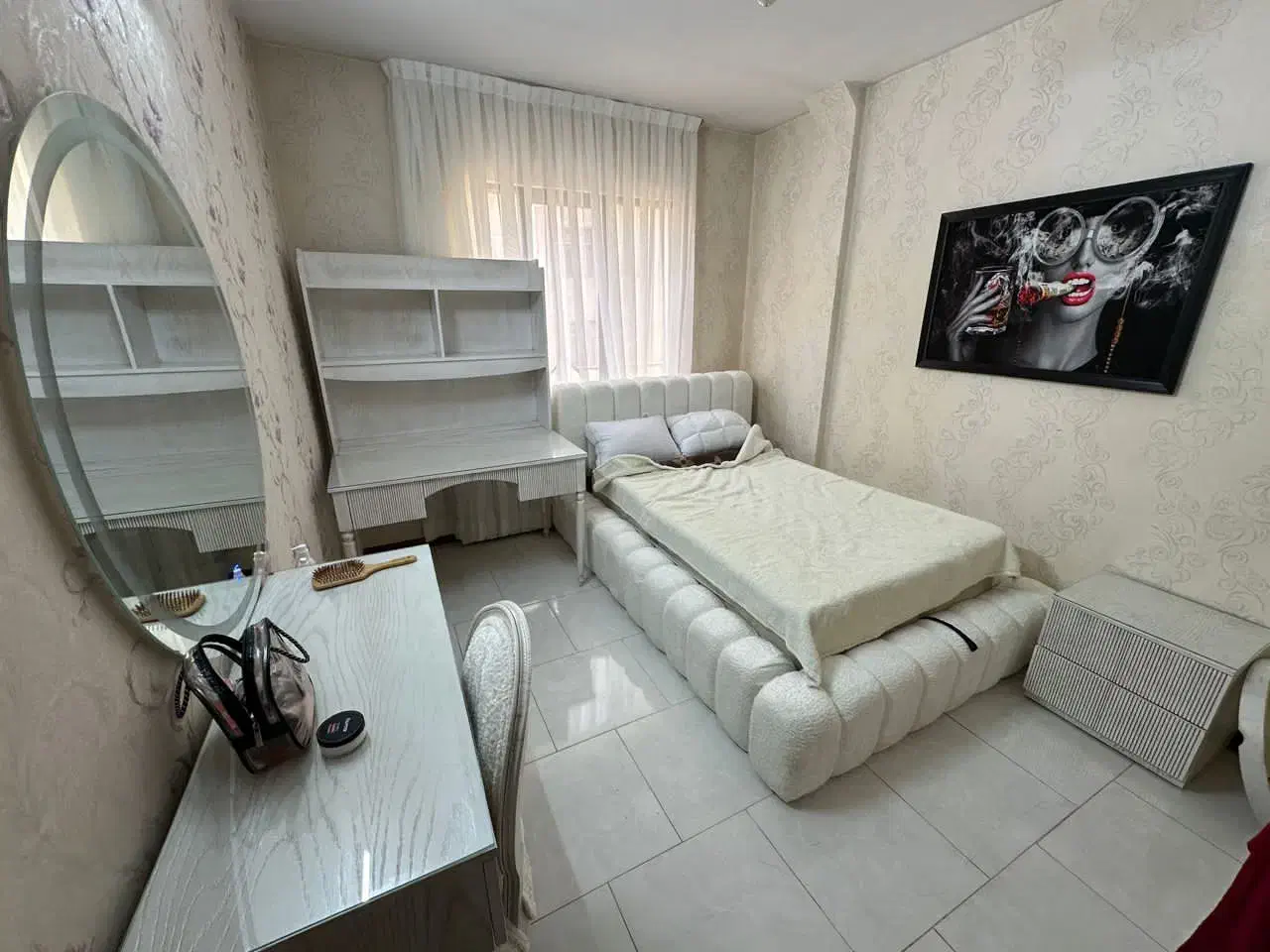 لمسه تدی واقعی|تخت و سرویس خواب|مشهد, چهارچشمه|دیوار