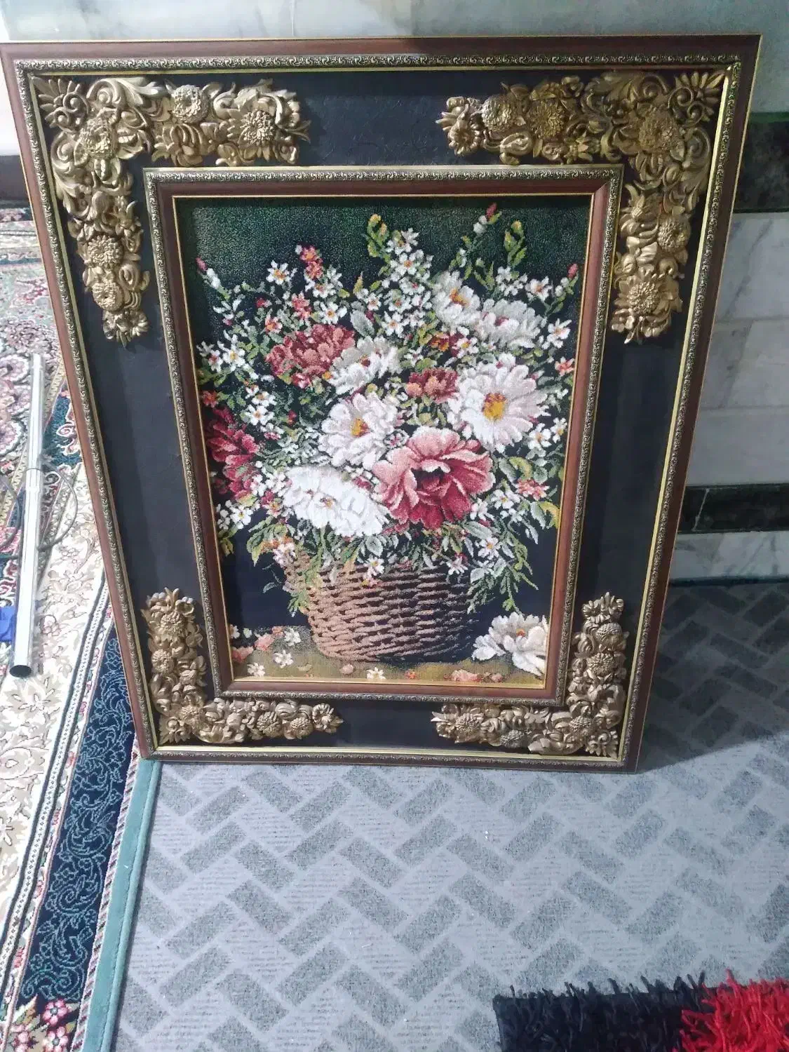 باسلام تابلو فرش قیمت ۴۵۰|تابلو فرش|سمنان, |دیوار