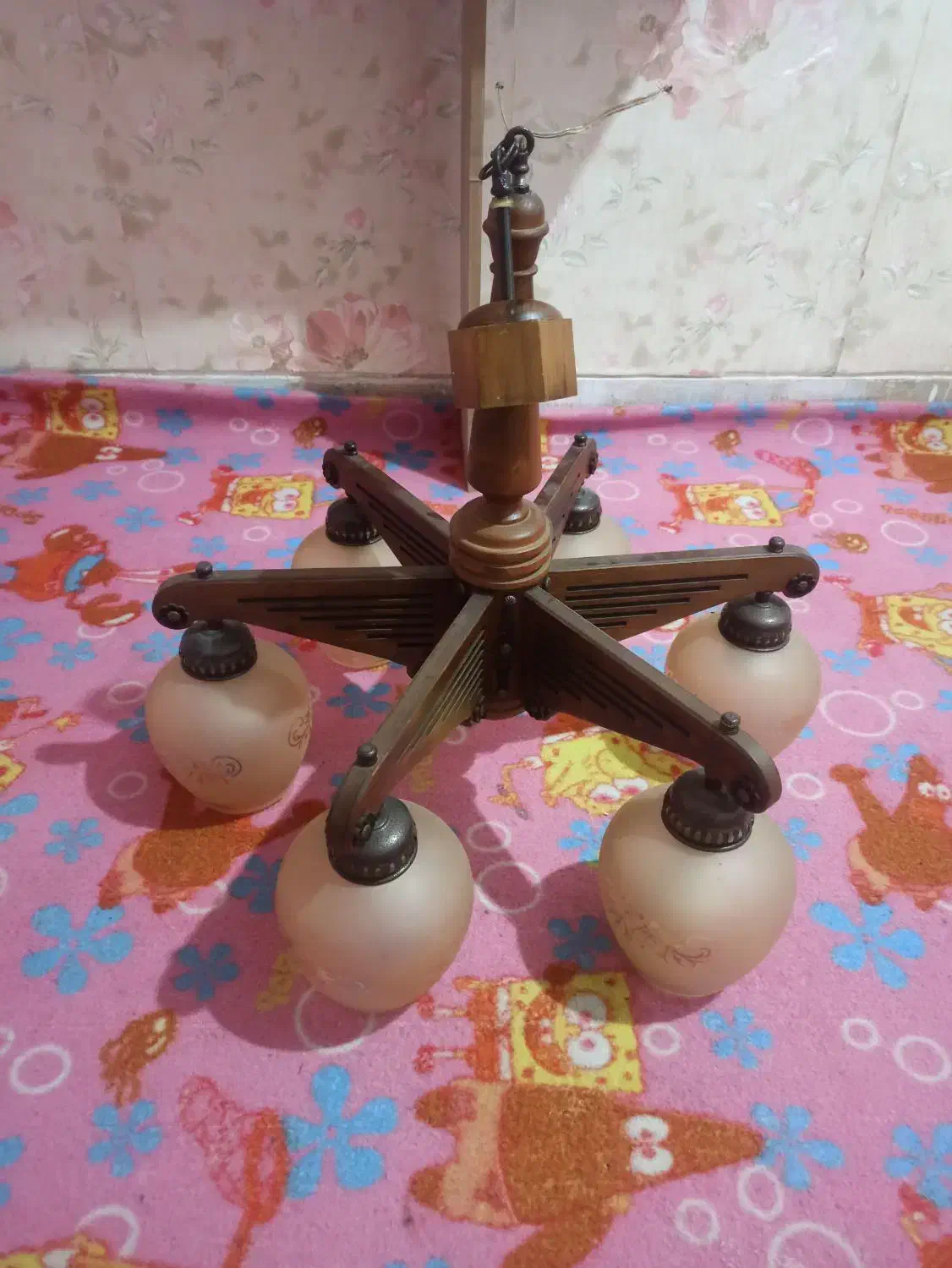 لوستر|لوستر و چراغ آویز|خرمآباد, |دیوار