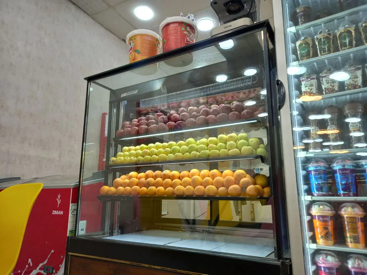یخچال ویترینی در حد نو|فروشگاه و مغازه|قم, حاج خلیل|دیوار