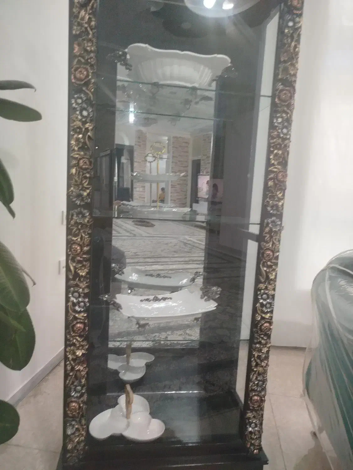 بوفه|بوفه، ویترین، کنسول|ایوان, |دیوار