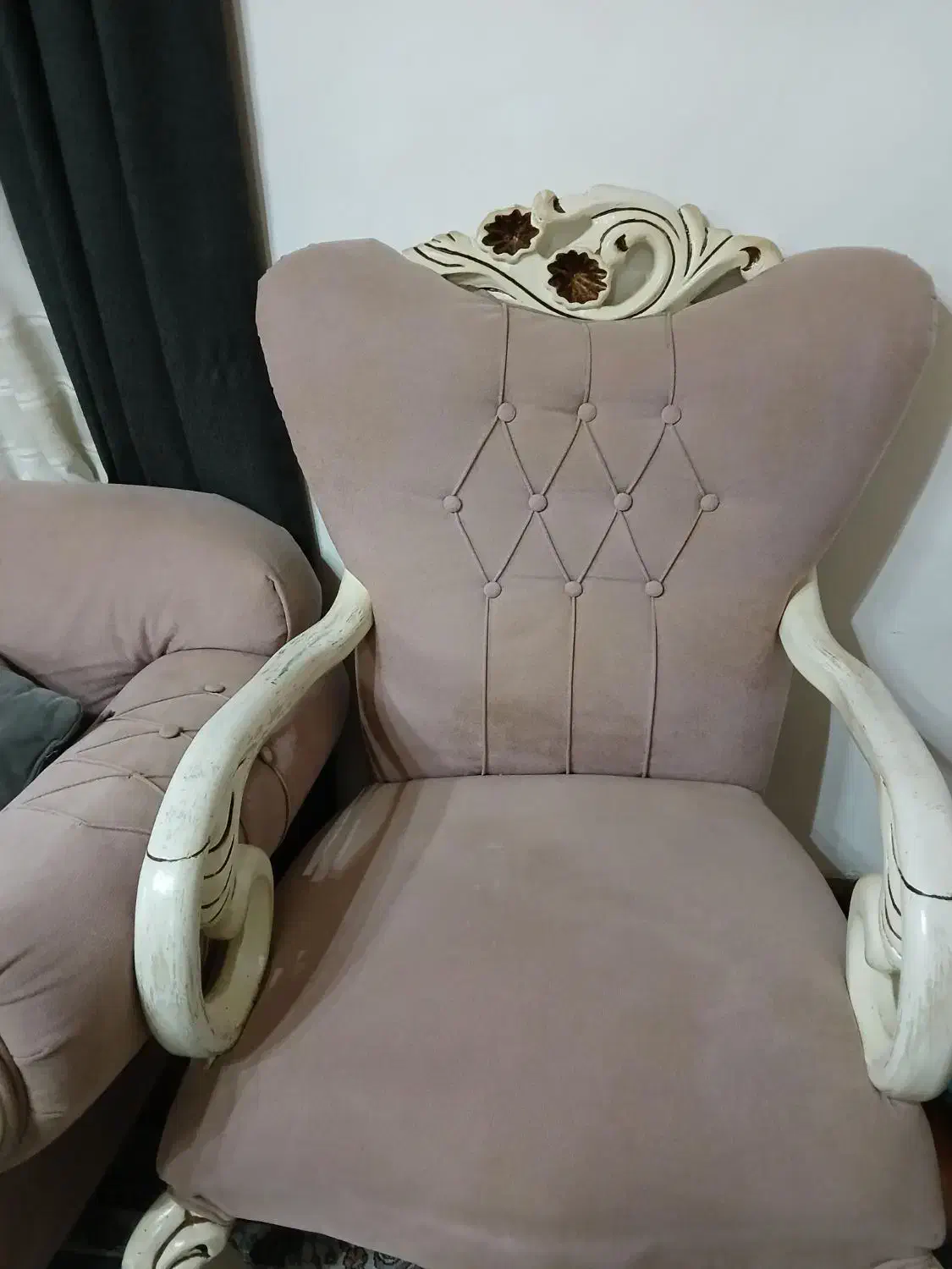 مبل هفت نفره با ۳تا میزعسلی|مبلمان خانگی و میز عسلی|نور, |دیوار