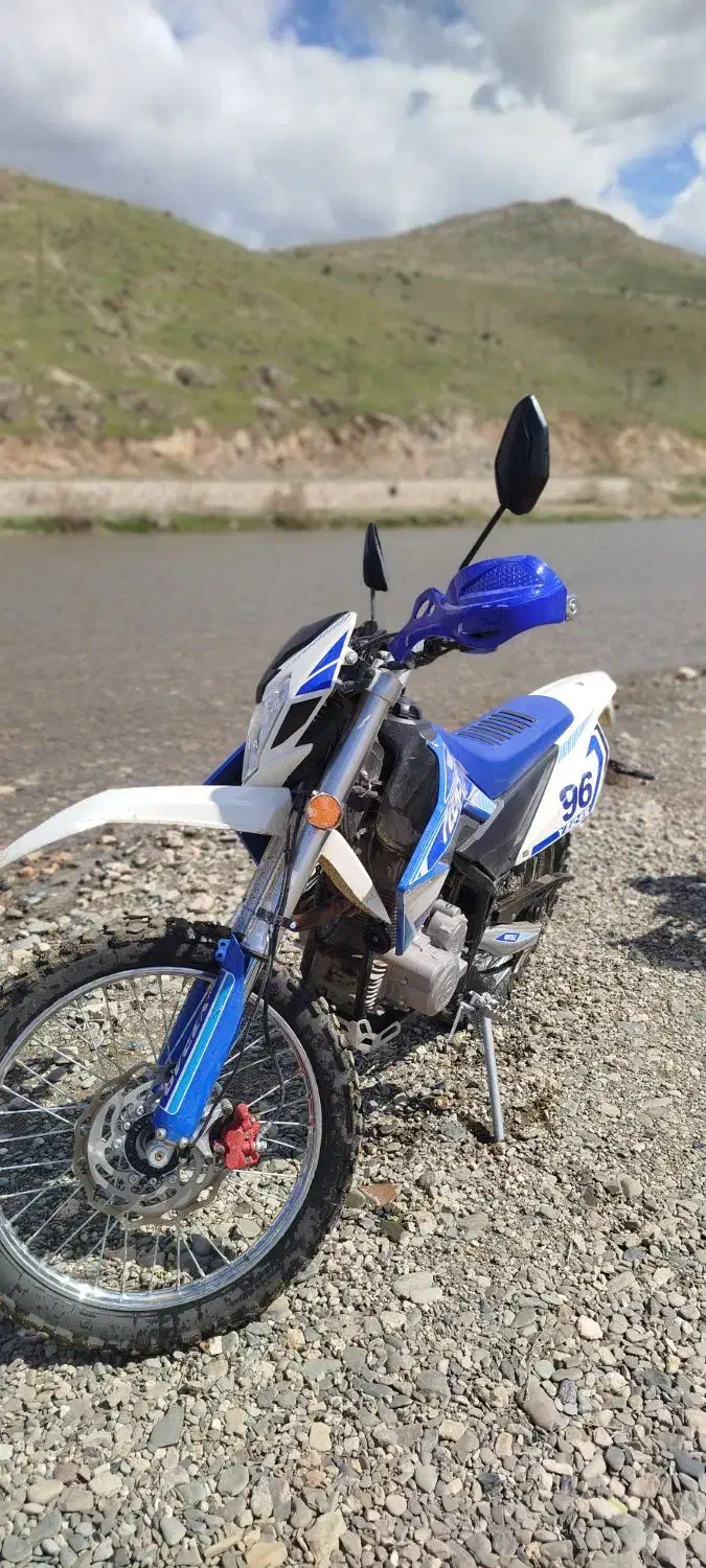 موتور تریل طرح yz|موتورسیکلت|بوکان, |دیوار