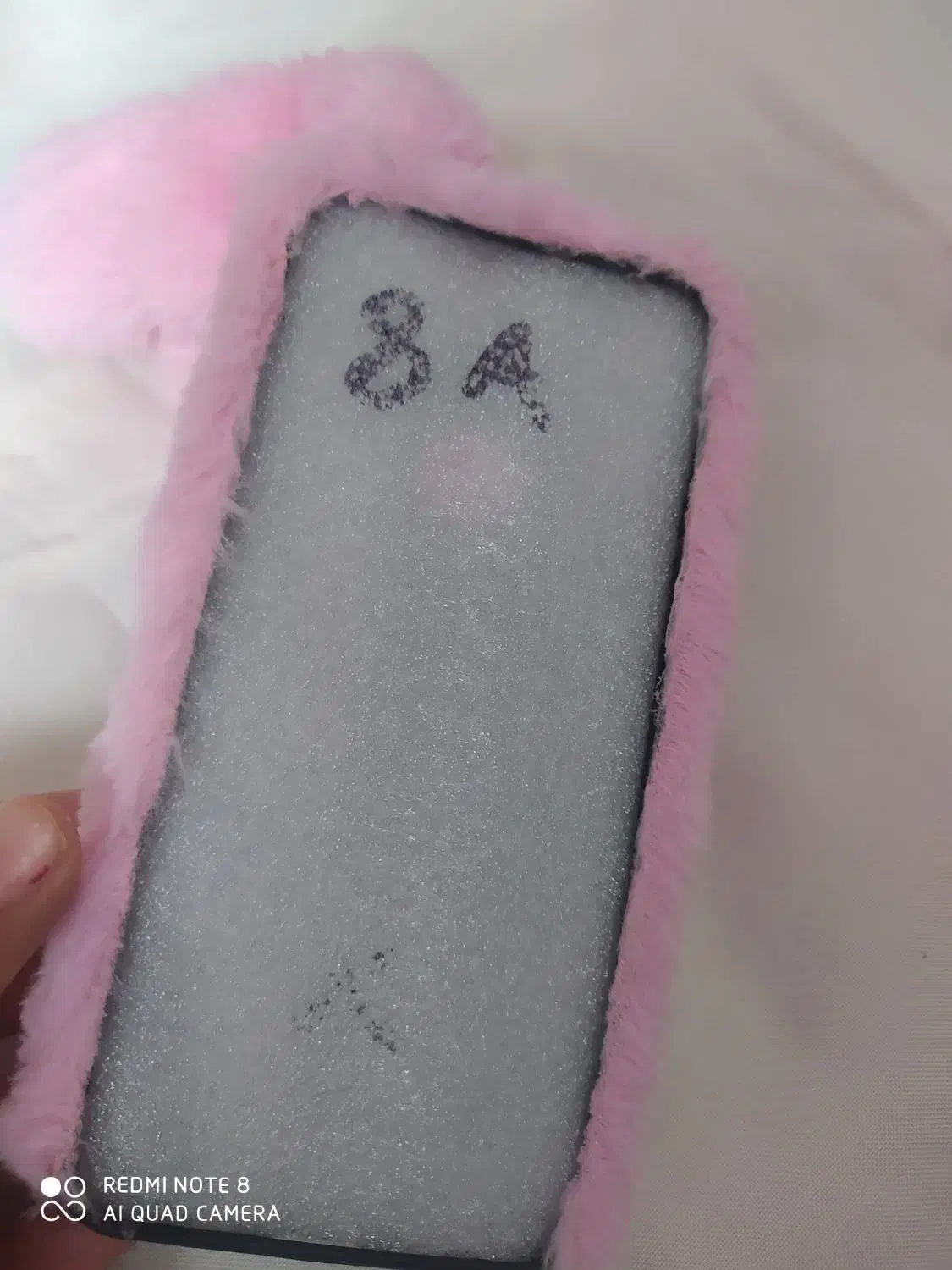 قاب گوشی a۸ صورتی به همراه بند|لوازم جانبی موبایل و تبلت|فردیس, شهرک ناز|دیوار