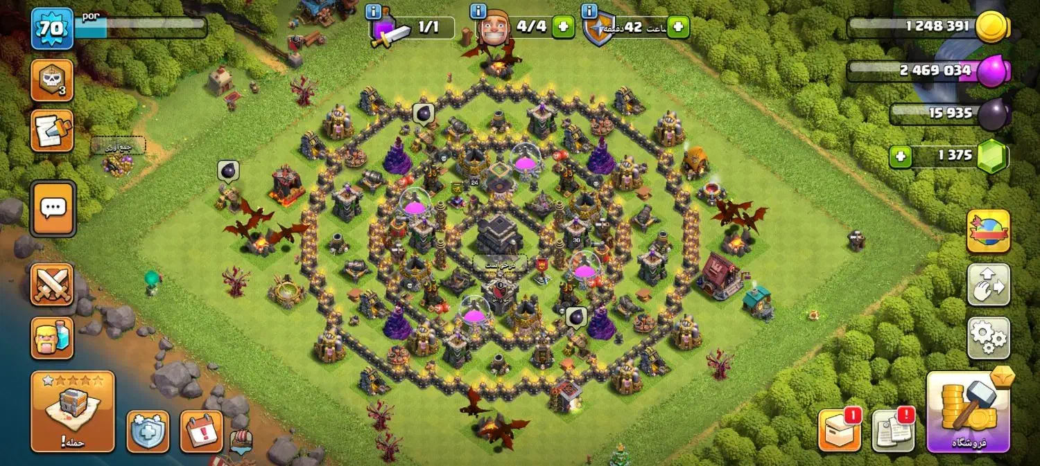 اکانت کلش|کنسول، بازی ویدئویی و آنلاین|مشهد, نیزه|دیوار