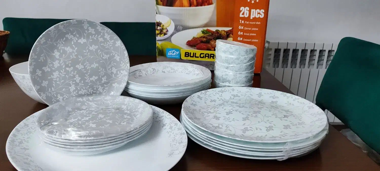 سرویس 26 پارچه آرکوپال بولگاری|ظروف سرو و پذیرایی|رشت, اسماعیل آباد|دیوار