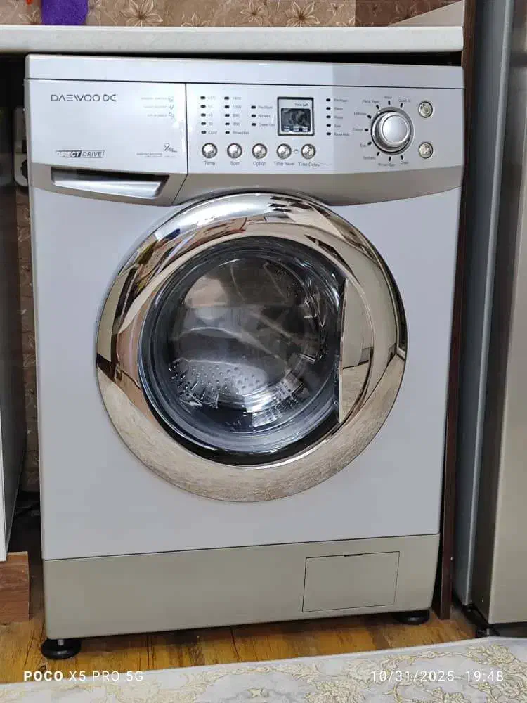 لباسشویی دوو ۸ کیلویی مدل DWK-8110ST|ماشین لباسشویی و خشک‌کن لباس|تهران, خاک سفید|دیوار