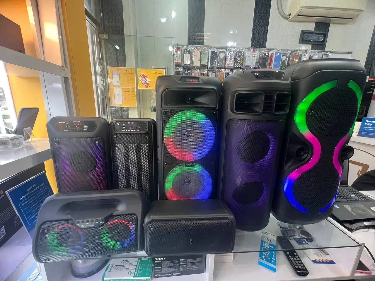 انواع اسپیکر های Sing e و KTS kbord|سیستم صوتی خانگی|رشت, حمیدیان|دیوار