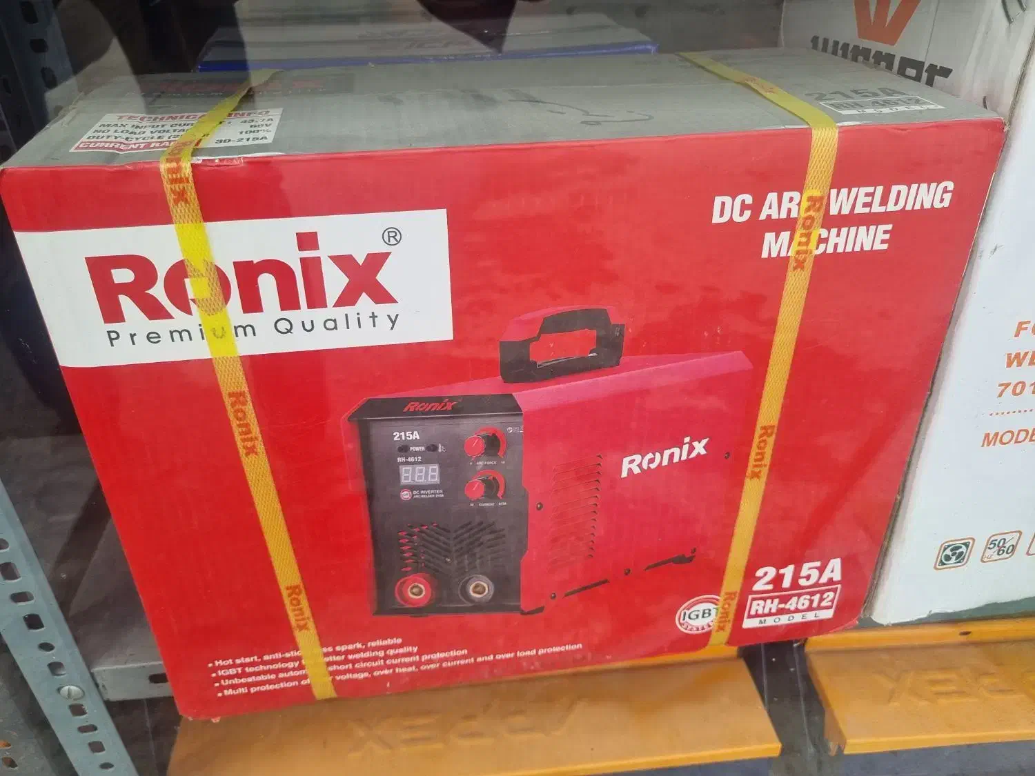 دستگاه اینورتر جوش ۲۱۵ آمپر رونیکس (ابزار راینو)|ماشین‌آلات صنعتی|مریوان, |دیوار