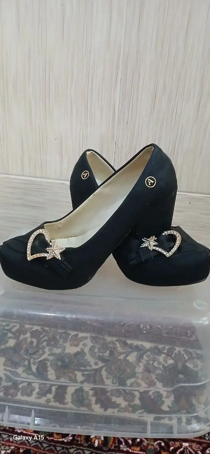 کفش مجلسی چرم و جیر|کیف، کفش، کمربند|زنجان, |دیوار