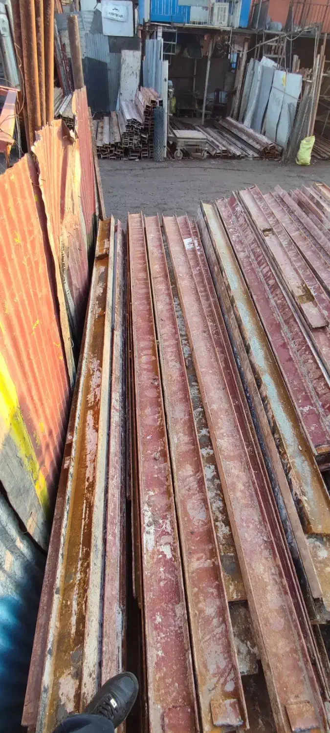 تیرآهن قوطی ستونی تیرآهن دوبله دست دوم|مصالح و تجهیزات ساختمان|تهران, خلازیر|دیوار