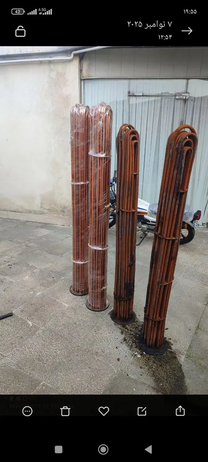 مبدل آبگرم و استخری دیگ آبگرم مرکزی و شوفاژ|آبگرمکن، پکیج، شوفاژ|رشت, بیجارپس|دیوار