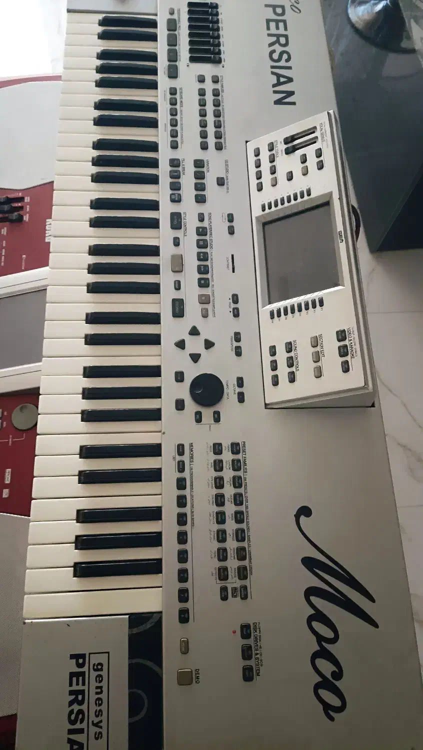 ارگ کیبورد جی ام جنسیس|پیانو، کیبورد، آکاردئون|فیروزکوه, |دیوار