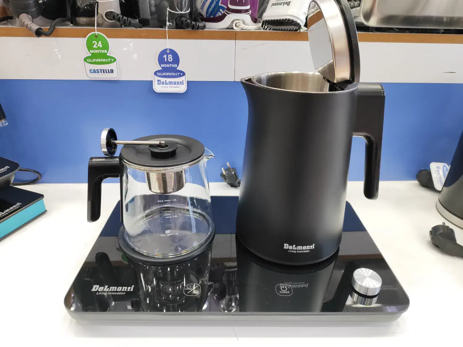 چایساز کنارهمی دلمونتی ایتالیا|سماور، چایساز، قهوهساز|تهران, ابوذر|دیوار