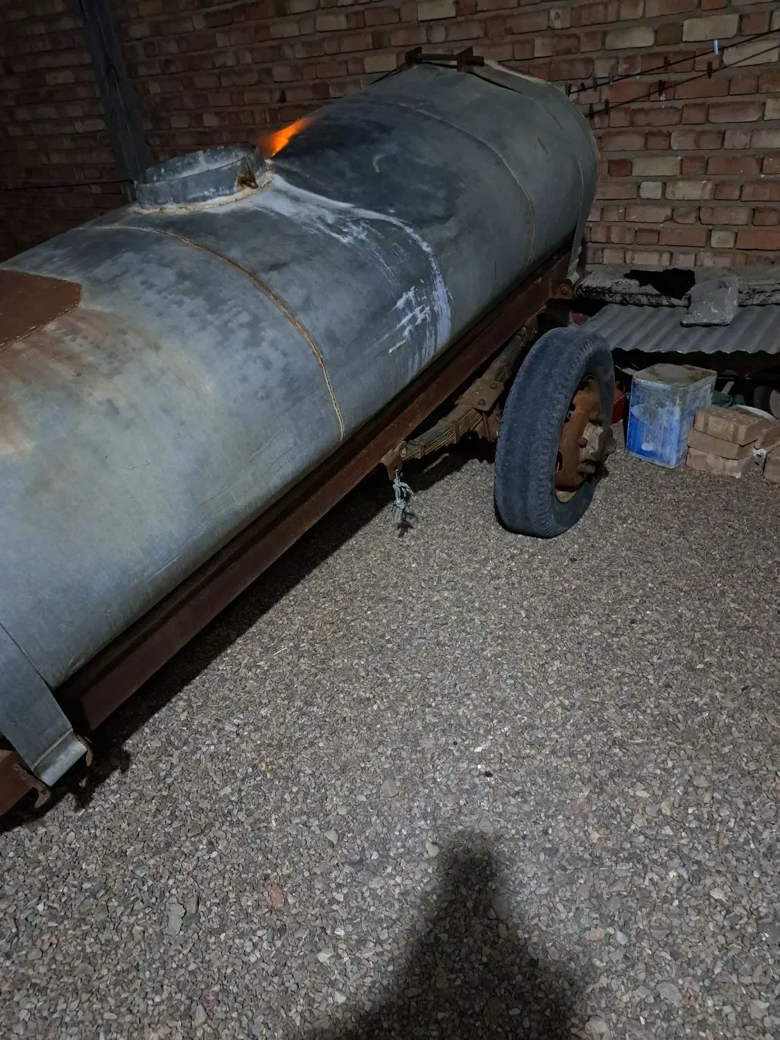 تانکر گالوانیزه 1500لیتری|مصالح و تجهیزات ساختمان|زرند, |دیوار