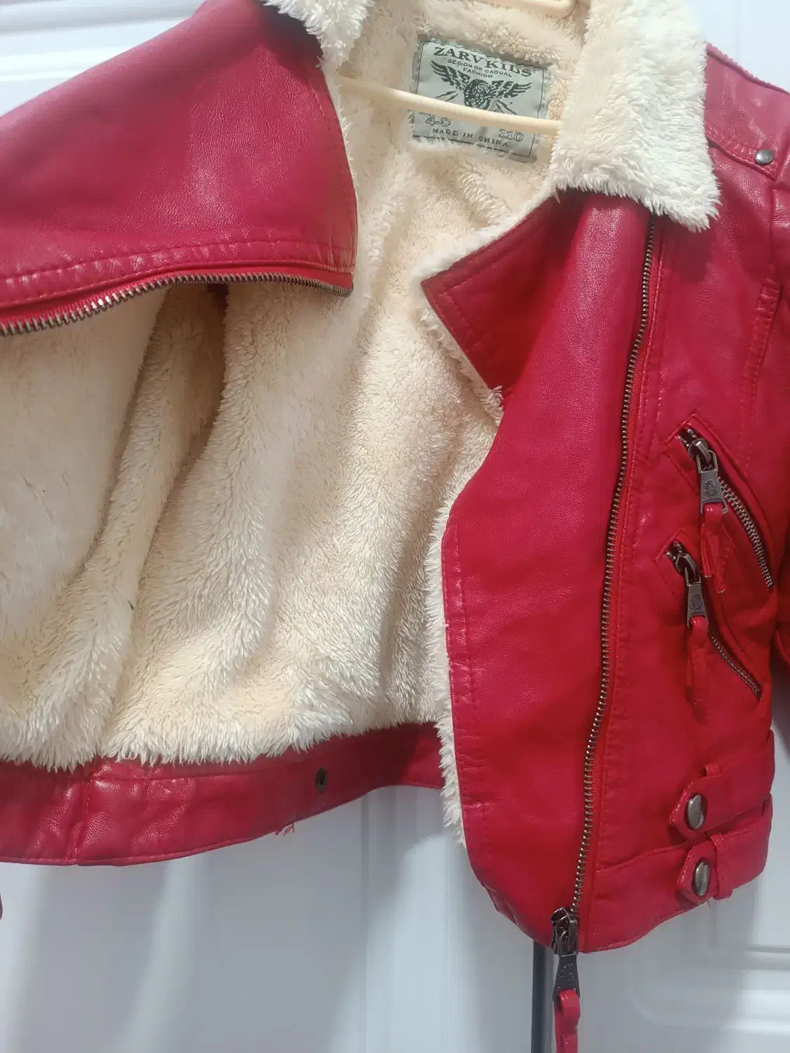 کت چرم زارا اصل|کفش و لباس بچه|ری, تقی آباد|دیوار