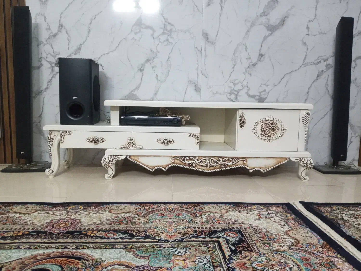 میز تی وی و میز جلو مبلی و عسلی|مبلمان خانگی و میز عسلی|گلستان (تهران), |دیوار