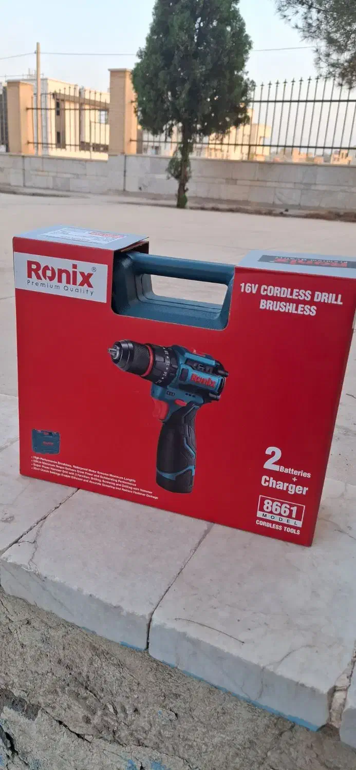 فروش دریل شارژی رونیکس با گارانتی|ماشینآلات صنعتی|یزد, |دیوار