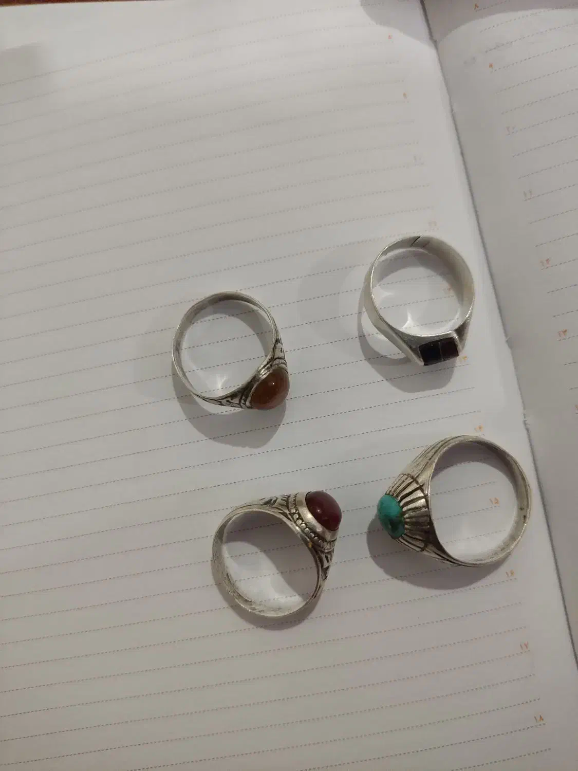 انگشتر های اصل نقره|جواهرات|میانه, |دیوار