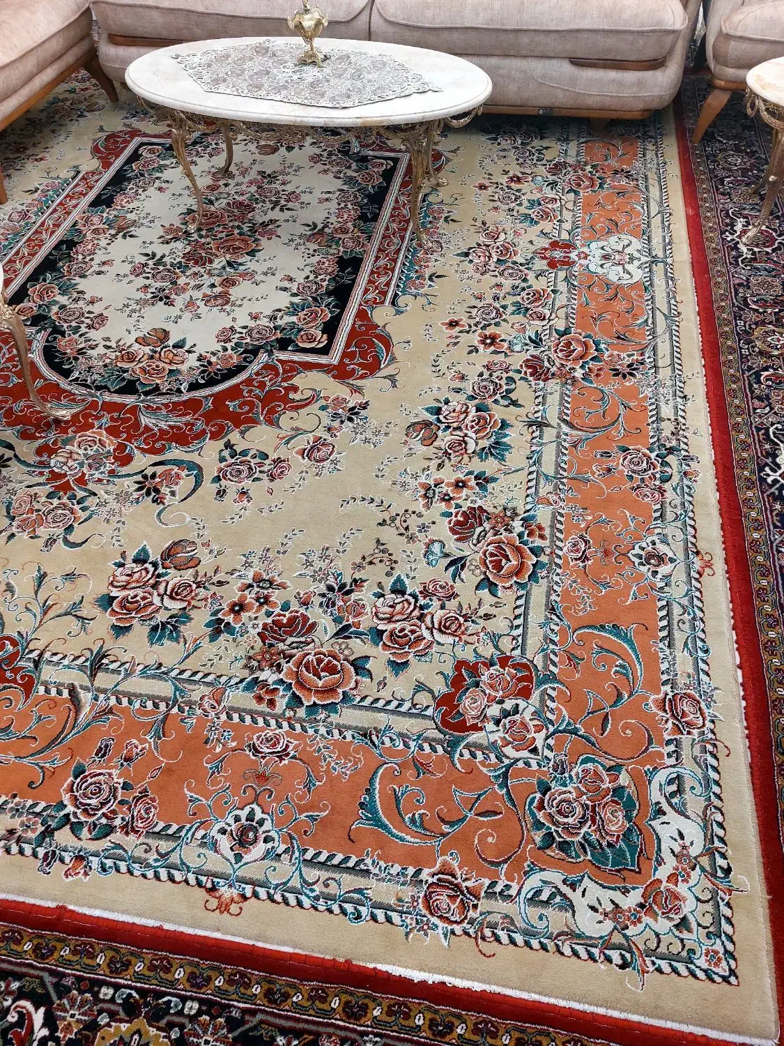 فرش ماشینی ۱۲ متری|فرش|سهند, |دیوار