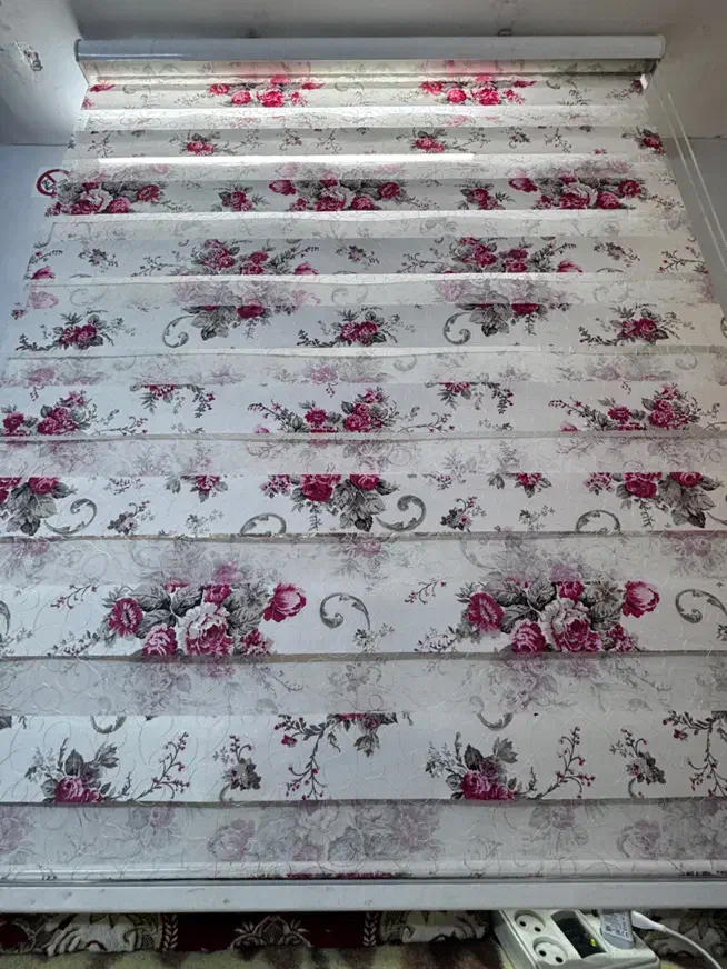 پرده زبرا طرحدار 145*175|پرده، رانر، رومیزی|تهران, ستارخان|دیوار