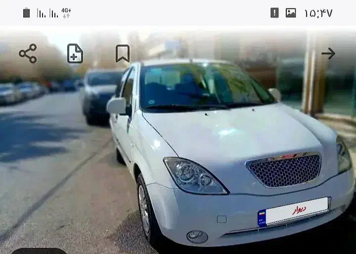 با سلام ماشین بدون رنک شاسی سالم تک برگ ودر حد|خودرو سواری و وانت|مشهد, قائم|دیوار