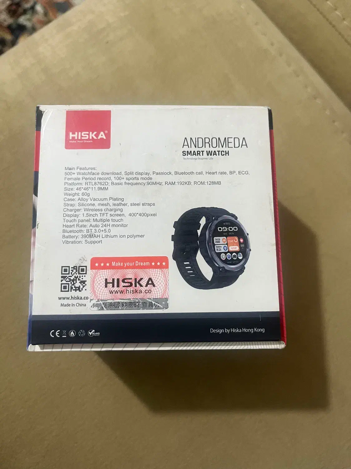 ساعت هوشمند برند هیسکا|ساعت|شیروان (خراسان), |دیوار