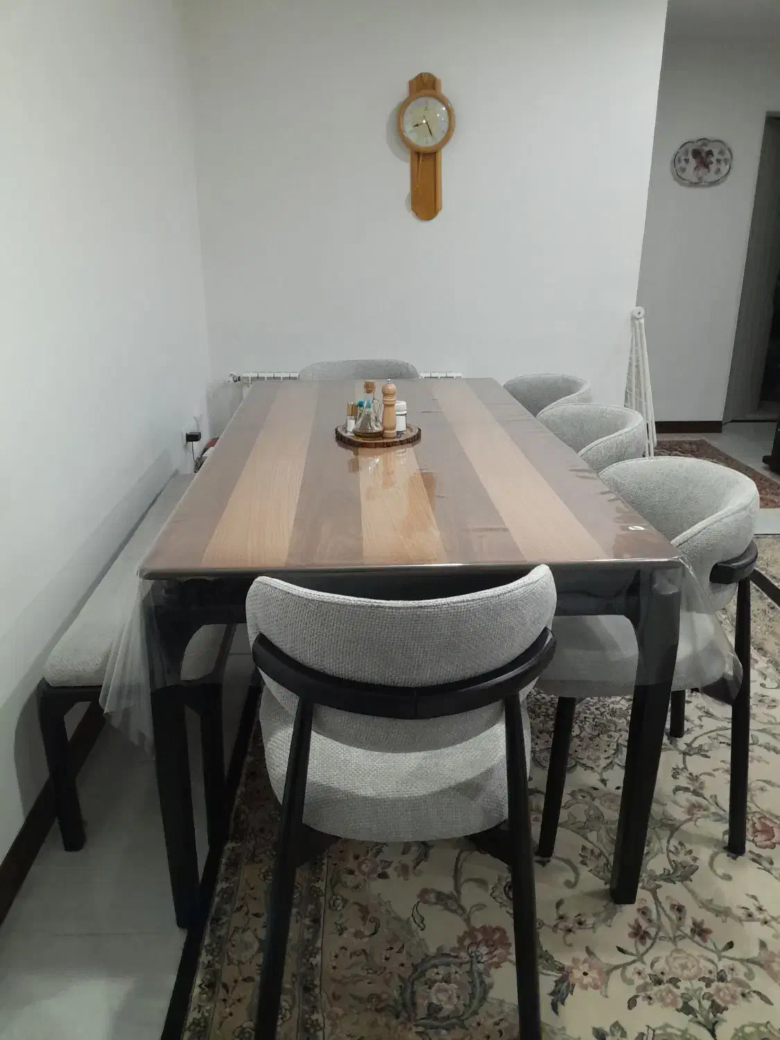 میزوصندلی۸نفره|میز و صندلی غذاخوری|نوشهر, |دیوار