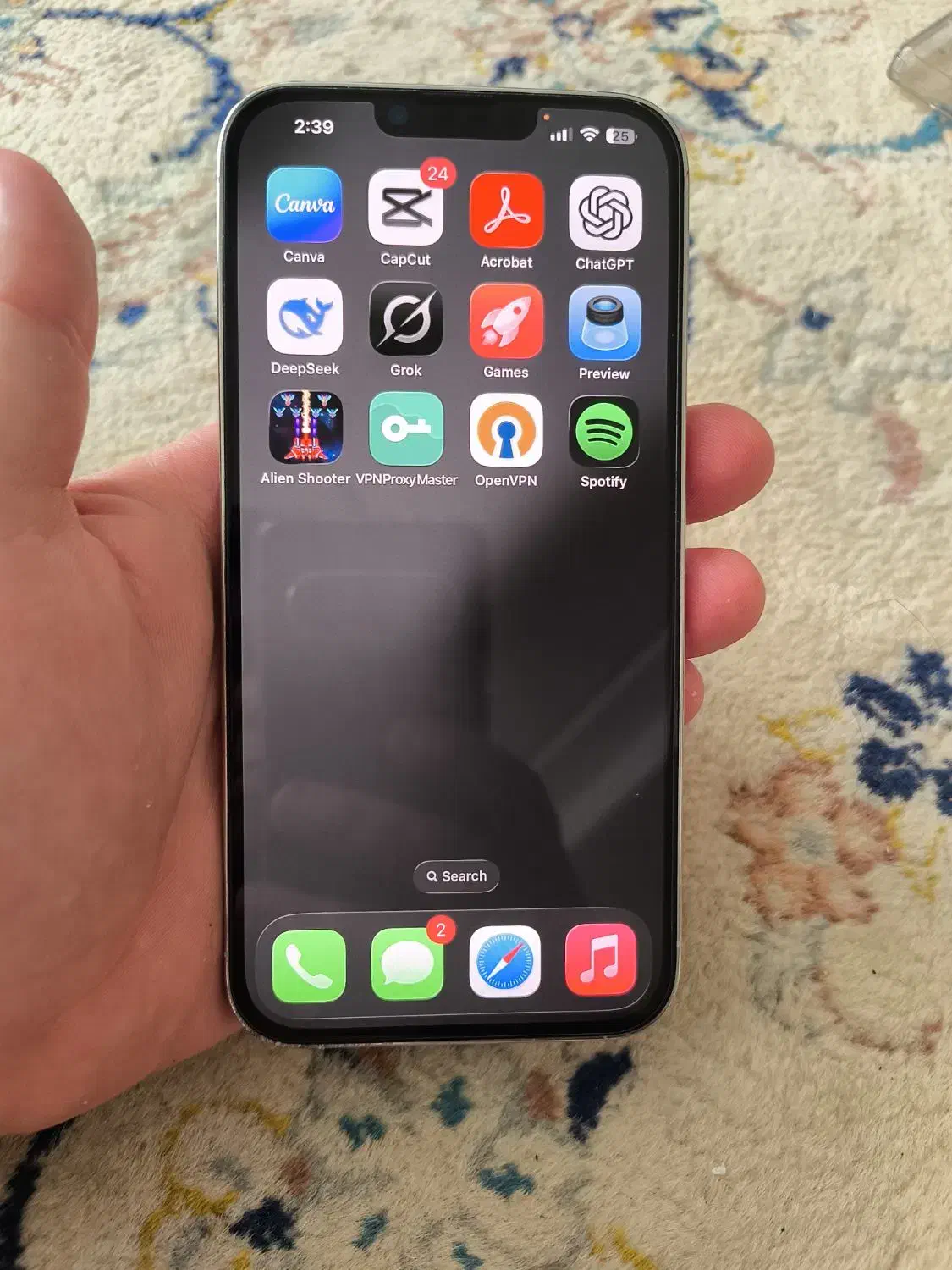 Iphone 13 pro max دوسیم ZAA|موبایل|تهران, پاسداران|دیوار