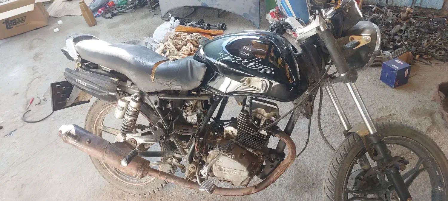 موتورسیکلت شباب ۱۸۰ ودوچرخه ۲۶ دنده ای|موتورسیکلت|زرقان, |دیوار