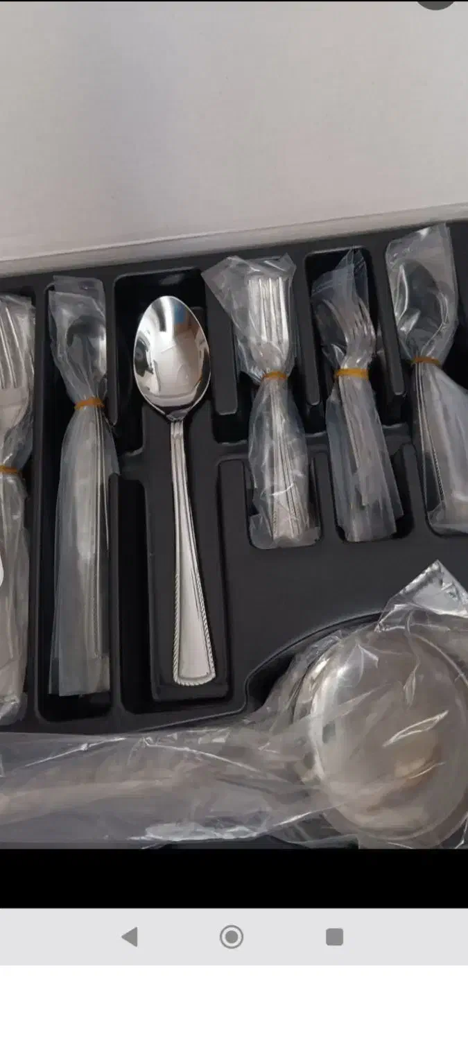 سرویس ۵۱ پارچه قاشق چنگال، نو|ظروف سرو و پذیرایی|لاهیجان, لاشیدان|دیوار