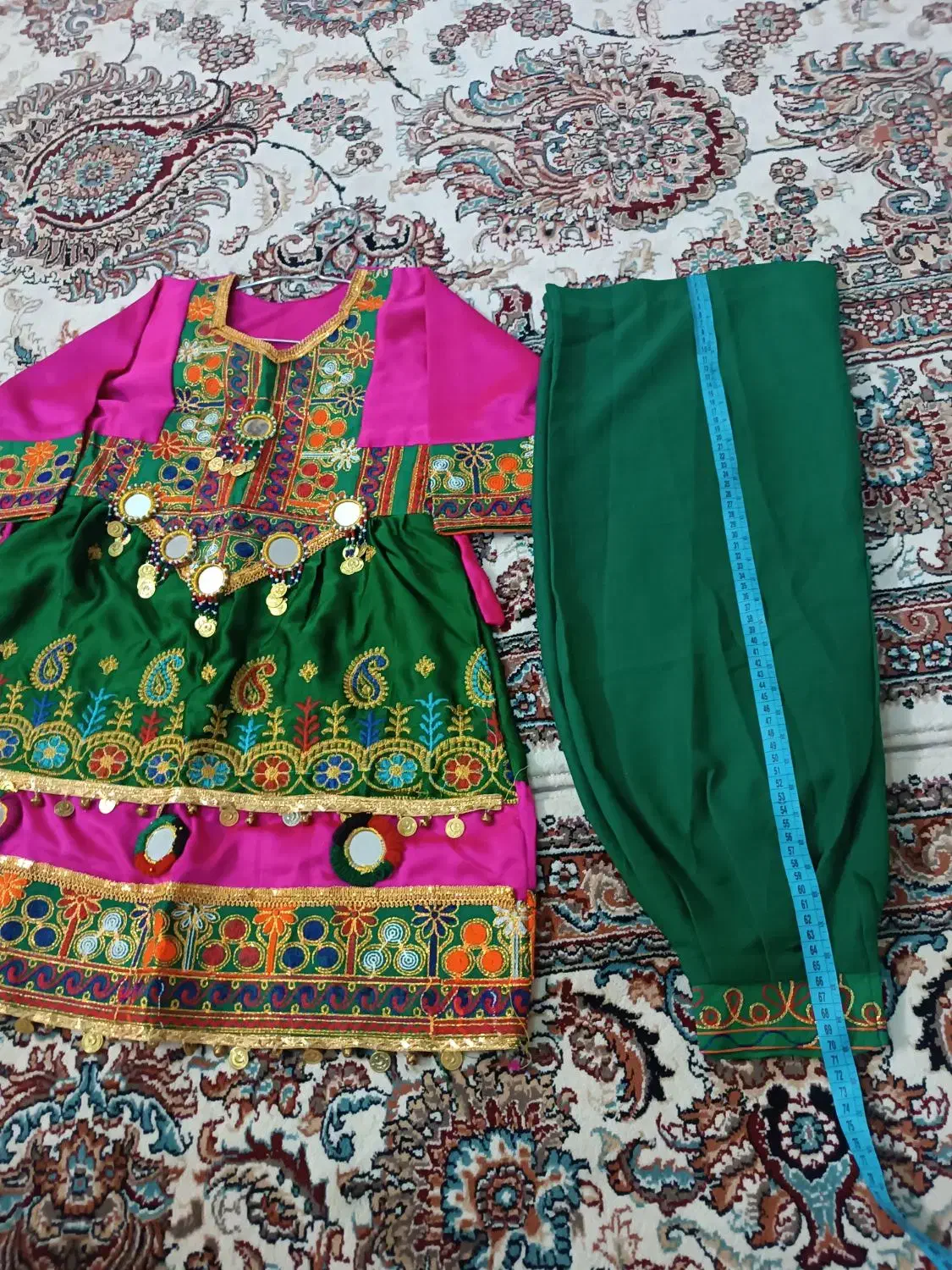 لباس افغانی دخترانه|لباس|قم, جمکران|دیوار