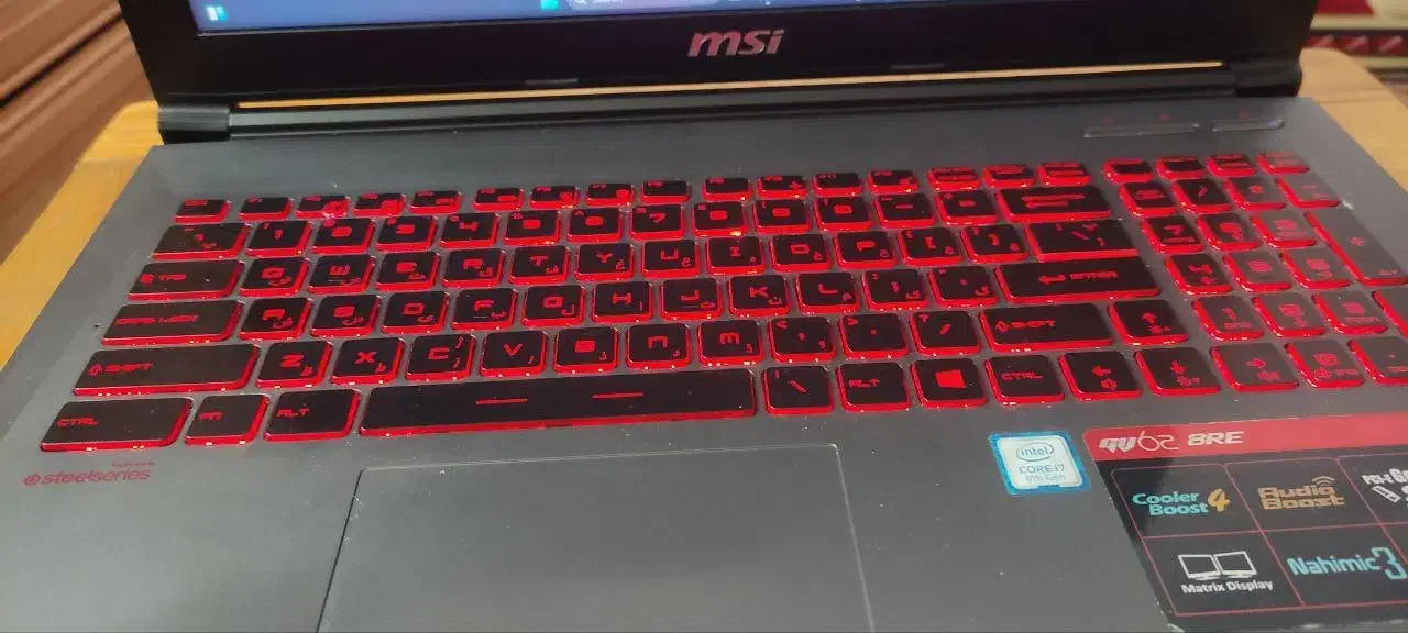 لپ تاپ گیمینگ msi هیولا|رایانه همراه|رشت, باهنر|دیوار
