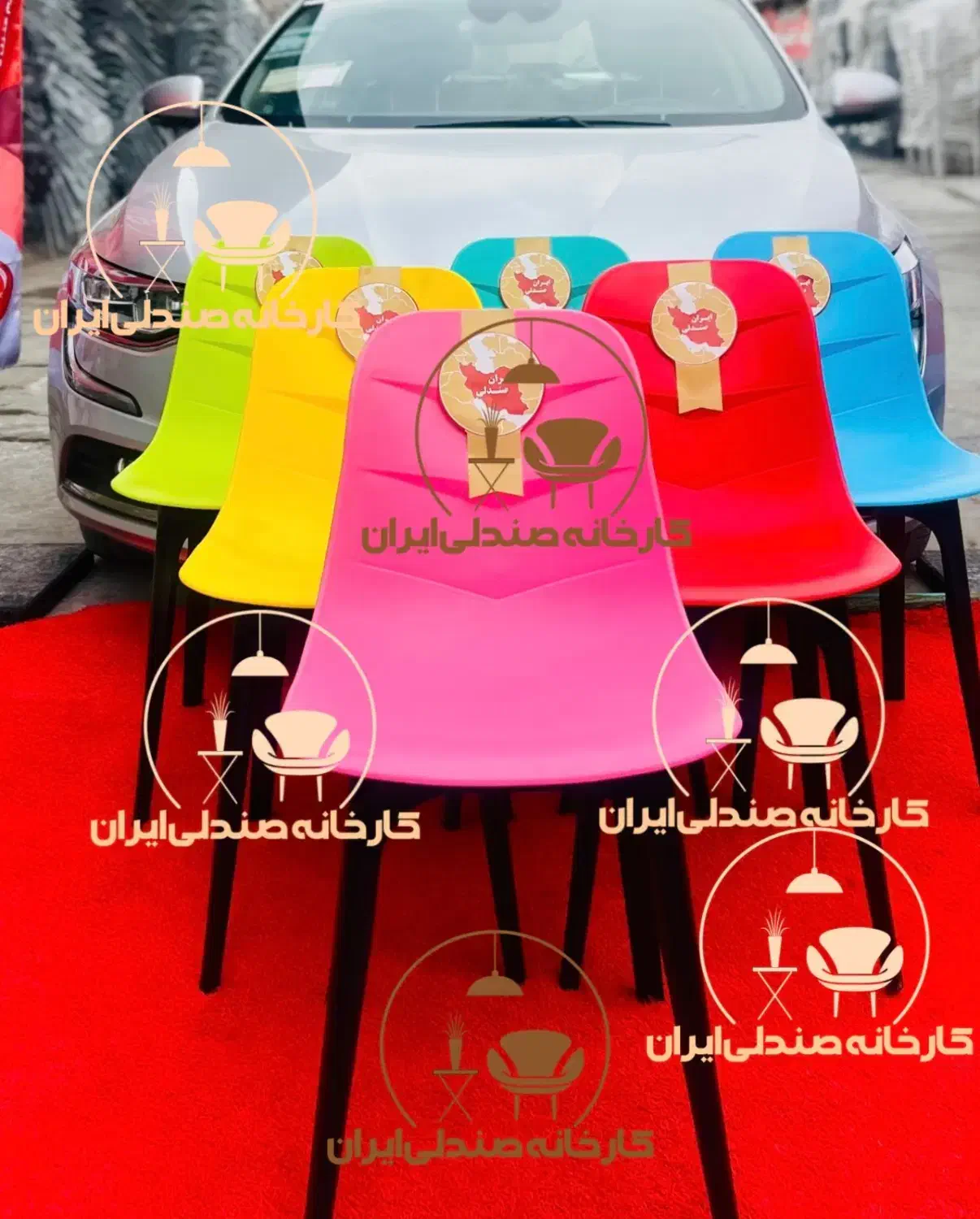 صندلی پلاستیکی مدل پیرزاد|میز و صندلی غذاخوری|کرج, عظیمیه|دیوار