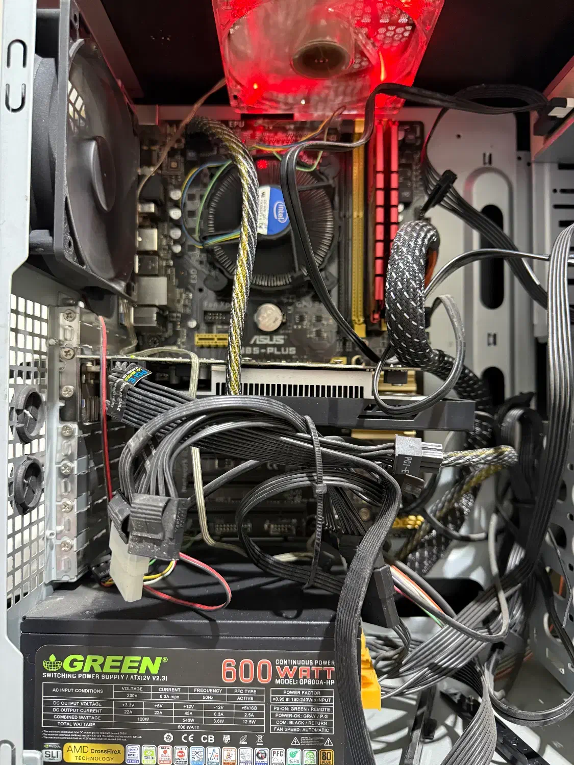 کیس کامپیوتر i7-4770k|رایانه رومیزی|شیراز, شهرک گلستان|دیوار