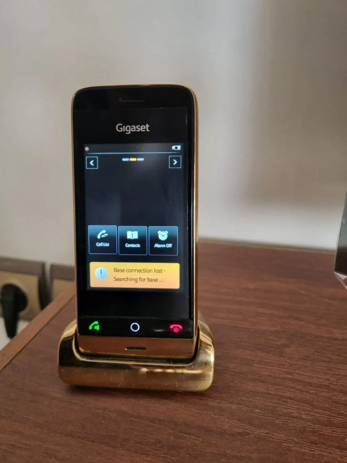 تلفن بی سیم لمسی گیگاست SL910 gigaset|تلفن رومیزی|گناباد, |دیوار