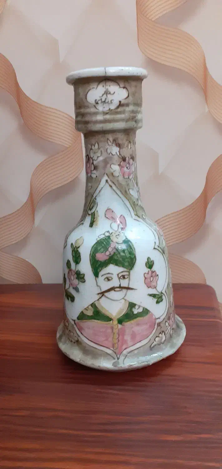 کوزه قلیان قدمت قاجاری|کلکسیون اشیاء عتیقه|فردیس, ثابتی|دیوار