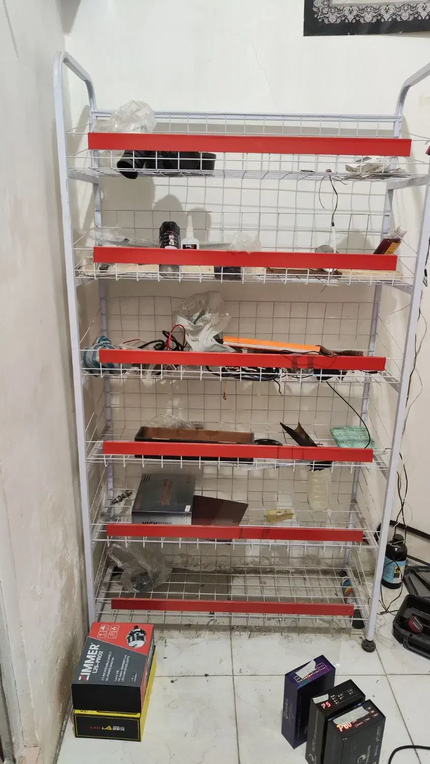 استند ۶ طبقه|کتابخانه، شلف، قفسههای دیواری|بهارستان, |دیوار