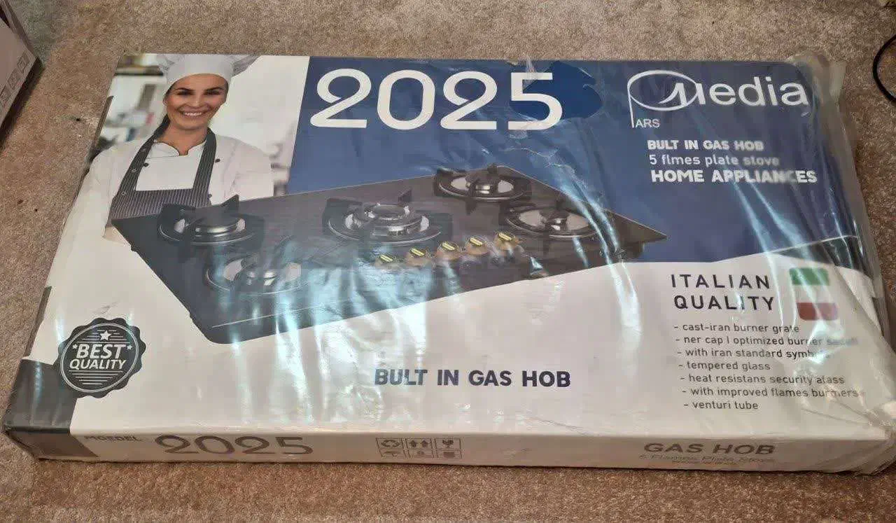 اجاق گاز ۵ شعله ای با قیمت مناسب|اجاق گاز و لوازم برقی پخت‌وپز|کرج, مصباح|دیوار